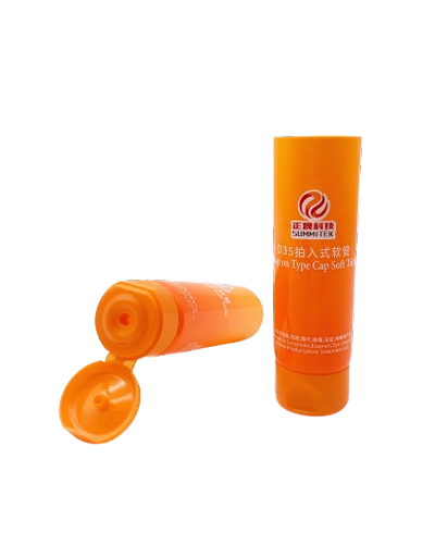 روی Type Cap Soft Tube ضربه بزنید