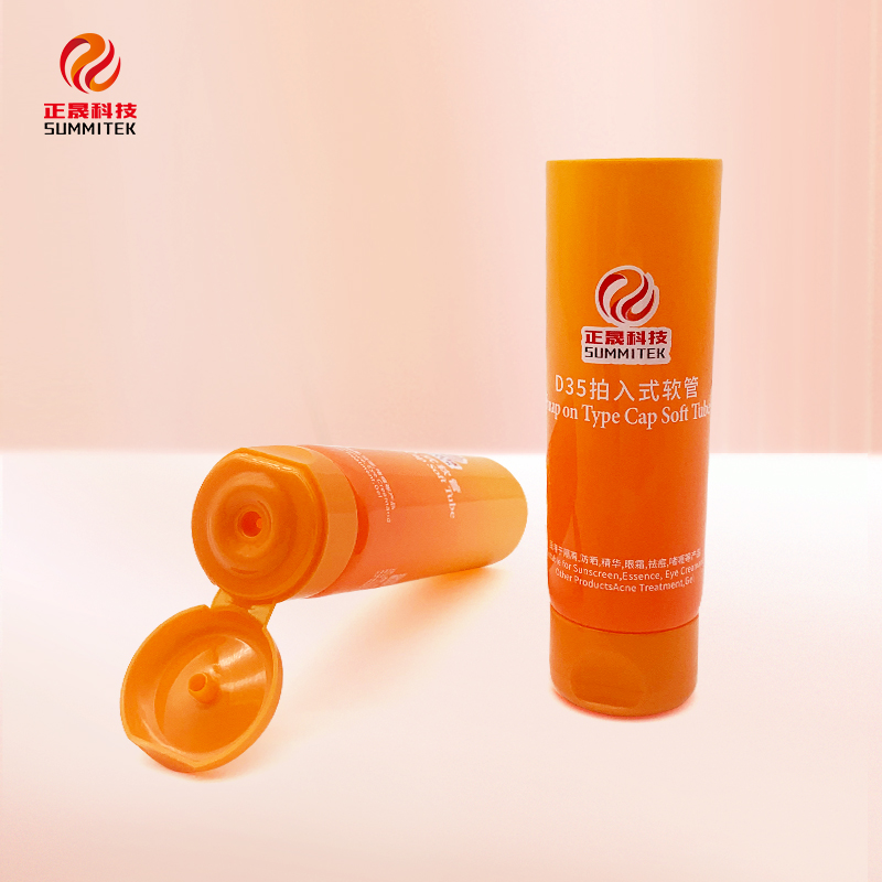 روی Type Cap Soft Tube ضربه بزنید