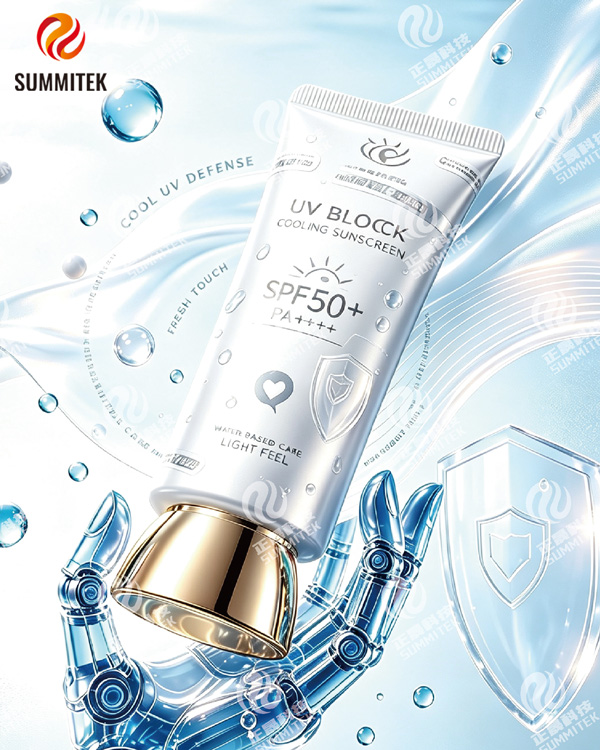 تیوپ ضد آفتاب با درپوش مخصوص آبکاری شده | بسته بندی حفاظتی PE/ABL UV